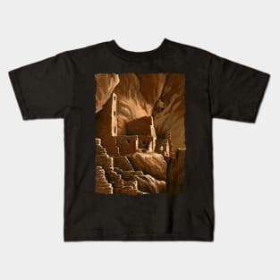 Square Tower House Kids T-Shirt